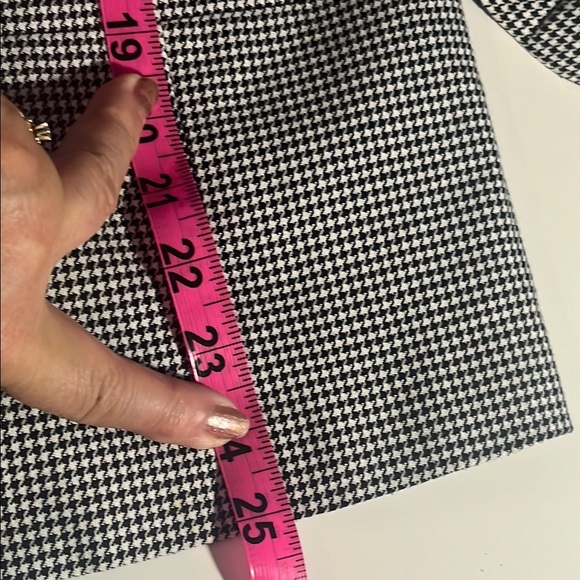 VTG Sheridan Square Herringbone Women's black/ white Blazers/Suits Jackets Sz 12 - Picture 10 of 10